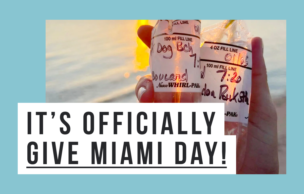 It’s officially Give Miami Day!